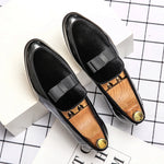 Load image into Gallery viewer, New Luxury Fashion Decoration Suede Driving Shoes Men Casual Loafers Business Formal
