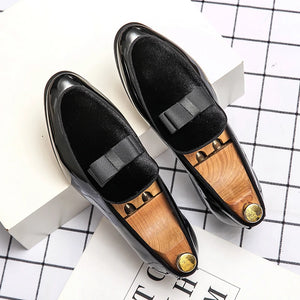 New Luxury Fashion Decoration Suede Driving Shoes Men Casual Loafers Business Formal