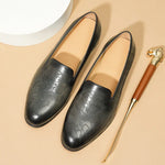 Load image into Gallery viewer, Vintage Mens Dress Shoes Loafers Luxury Genuine Leather 2024 New Brand Designer Shoes
