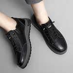 Load image into Gallery viewer, High Quality Genuine Leather Loafers Casual Shoes Luxury Brand Mens Flats Sneakers Shoes
