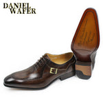 Load image into Gallery viewer, LEATHER MEN SHOES
