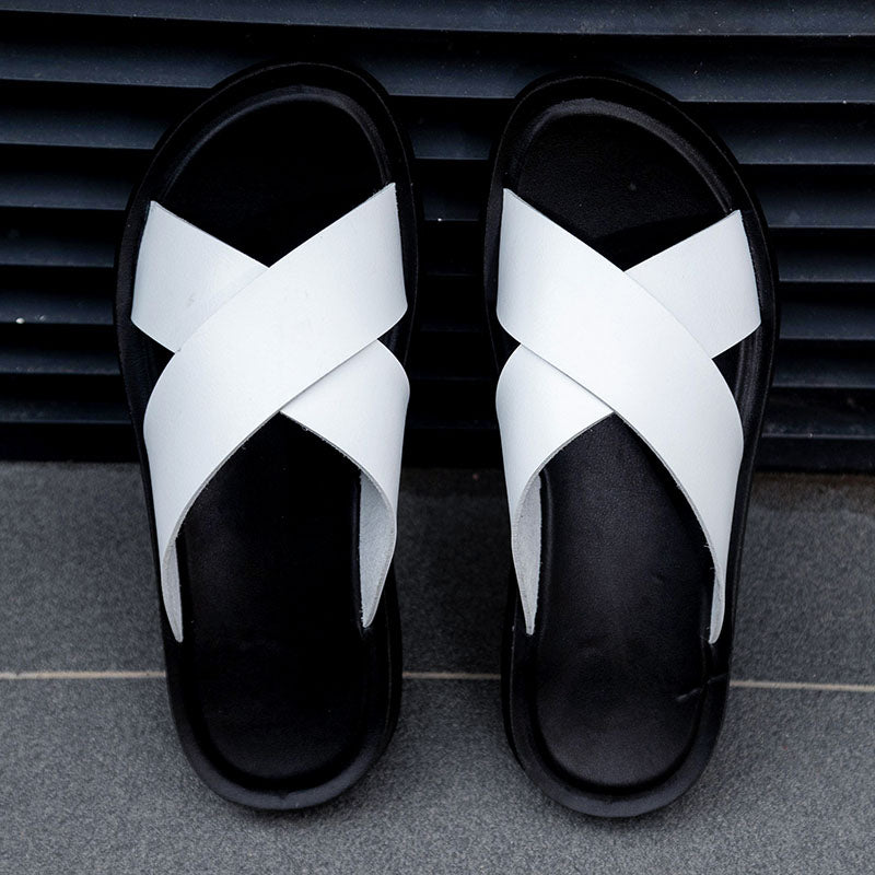 Leather Slippers For Men