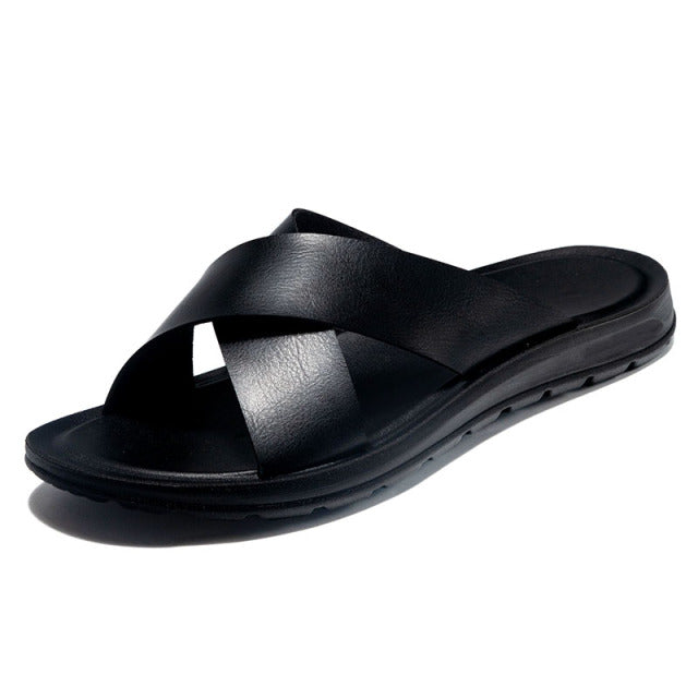 Leather Slippers For Men